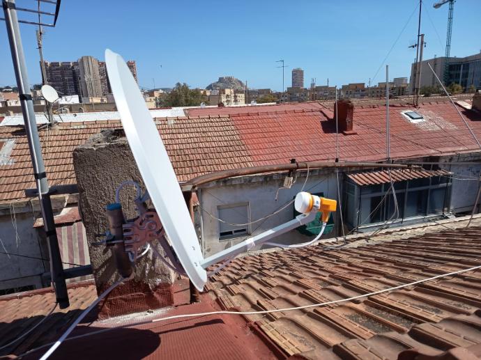 instalar antena parabólica